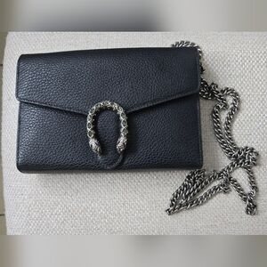 Gucci Dionysus Mini Crossbody Bag In Black